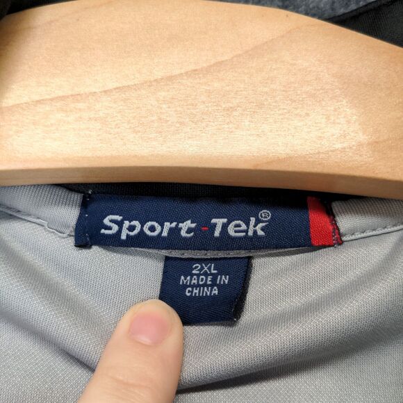 Sport-Tek Co-Alliance & Warrant Herbicides 1/4 Zip Pullover Shirt 2XL Gray - Picture 8 of 12